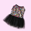 Black Sequin Tutu Dress